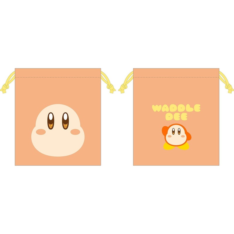 Kirby Pupupu Face Drawstring (2) Waddle Dee