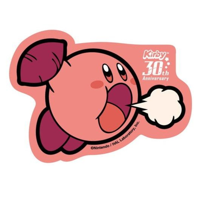 Kirby 30th Die-Cut Sticker (26) Yakimo Shooting