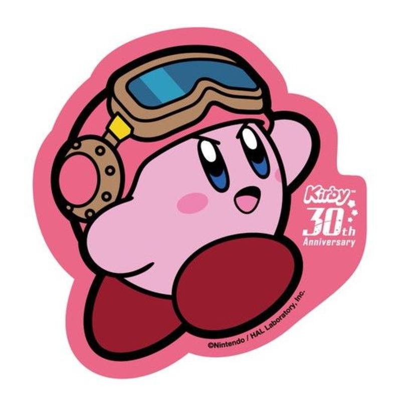 Kirby 30th Die-Cut Sticker (28) Peachball Departure!