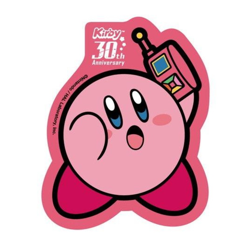 Kirby 30th Die-Cut Sticker (29) Mobile Phone