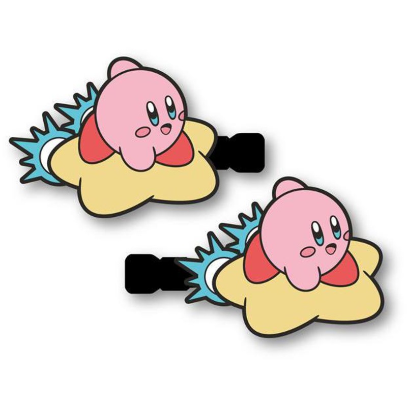 Kirby 30th Rubber Hair Clip (4) Air Ride Machine