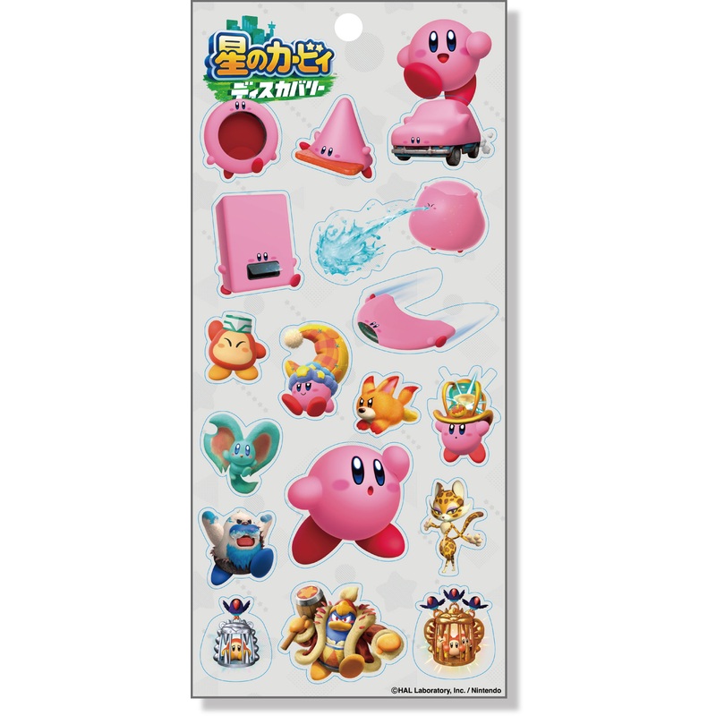 Kirby Clear Sticker (1)