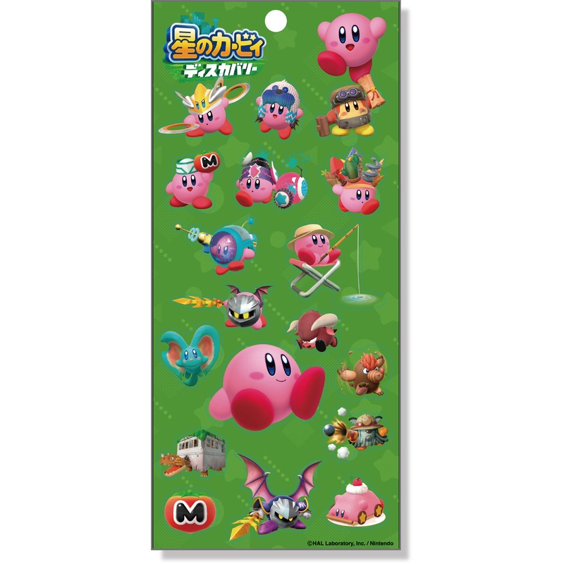 Kirby Clear Sticker (2)
