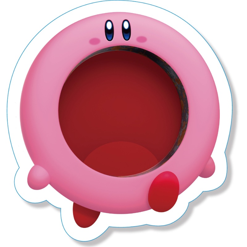 Kirby Die-Cut Sticker Mini (2) Wakka Hobari