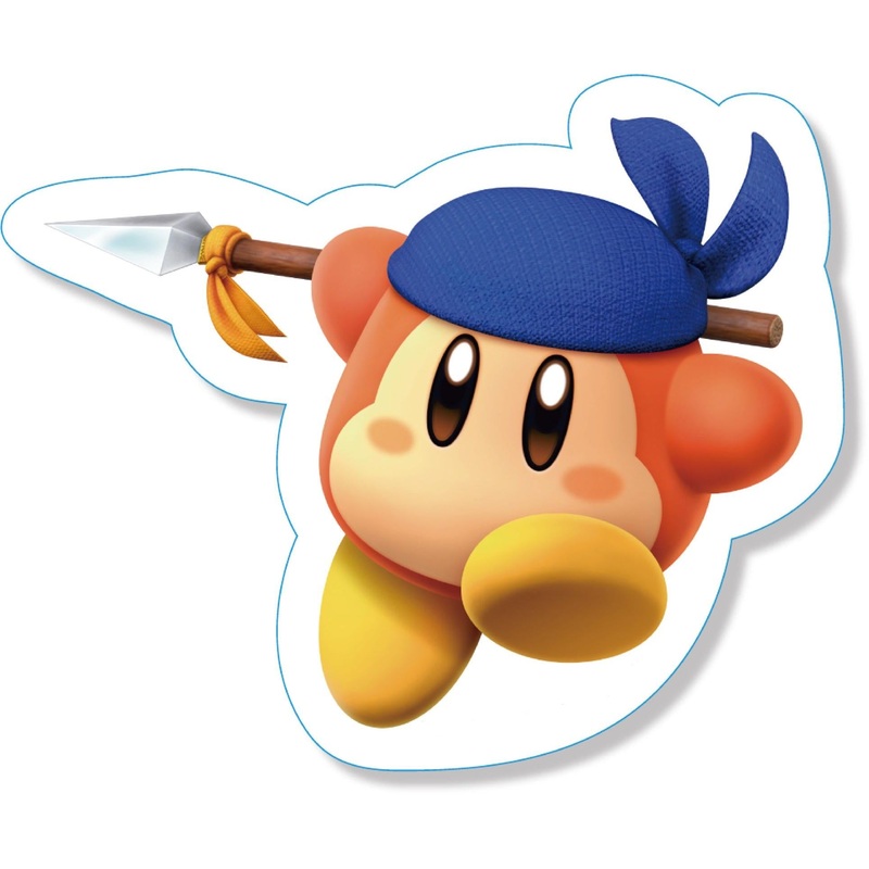 Kirby Die-Cut Sticker Mini (6) Bandana Waddle Dee