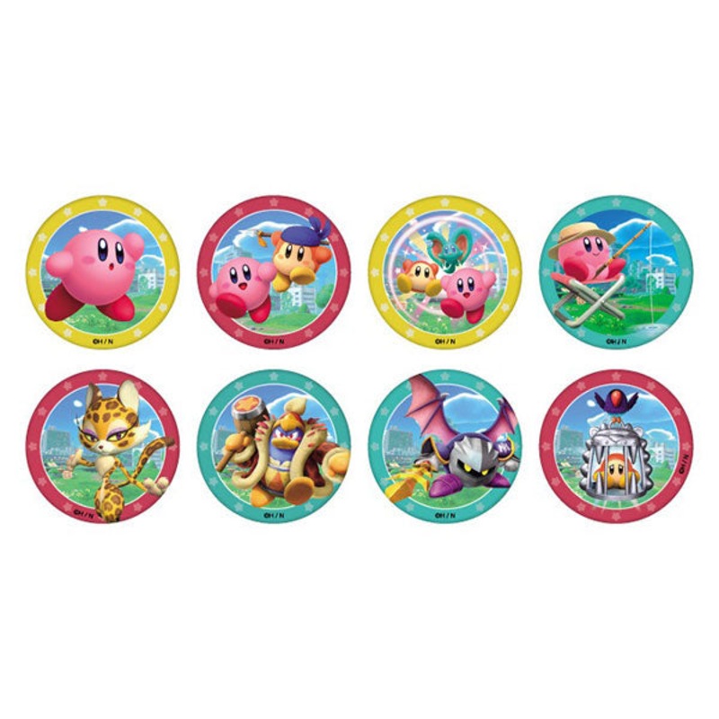Kirby Tin Badge Covers