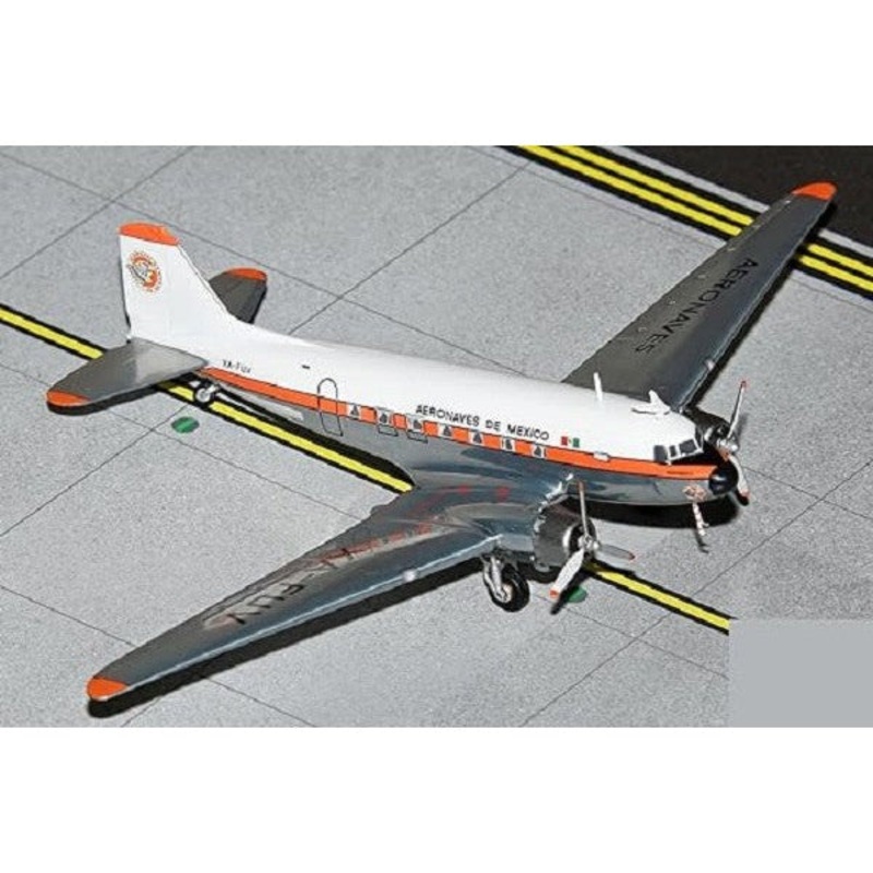 1/200 Aeronaves de Mexico DC-3 XA-FUV
