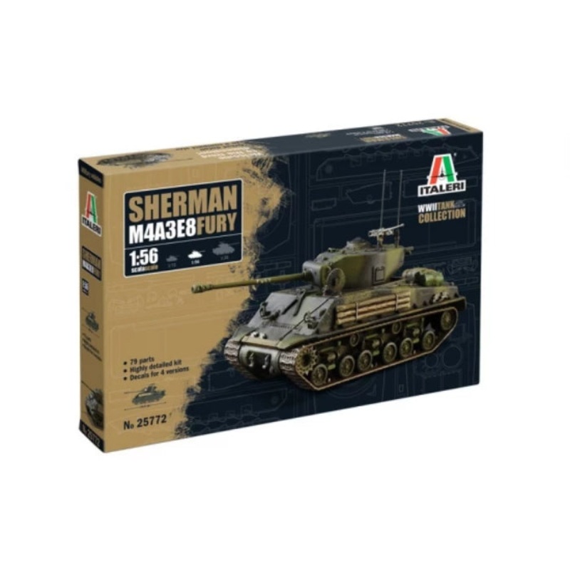1/56 M4A3E8 Sherman “Fury”