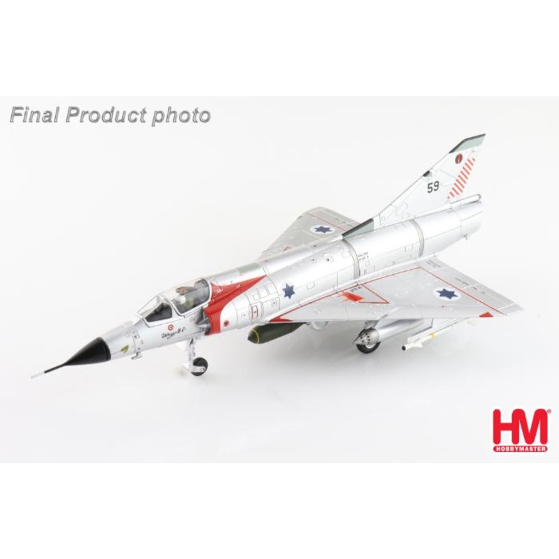 1/72Mirage IIICJ “First Shahak Kill” No. 59 Yoram Agmon 101 Squadron IAF Hatzor A/B July 1966
