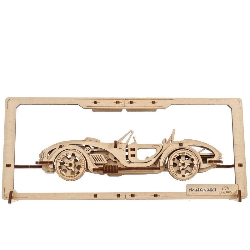62pc Roadster MK3 2.5D Puzzle