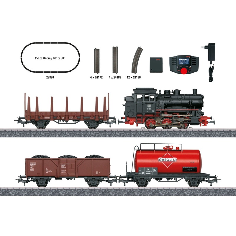 HO Freight Train with a Class 89.0 Digital Starter Set