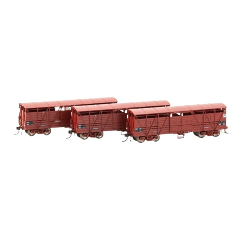 HO Scale VR Cattle Wagon 3-Pack D Contents MF15 MF22 MF24