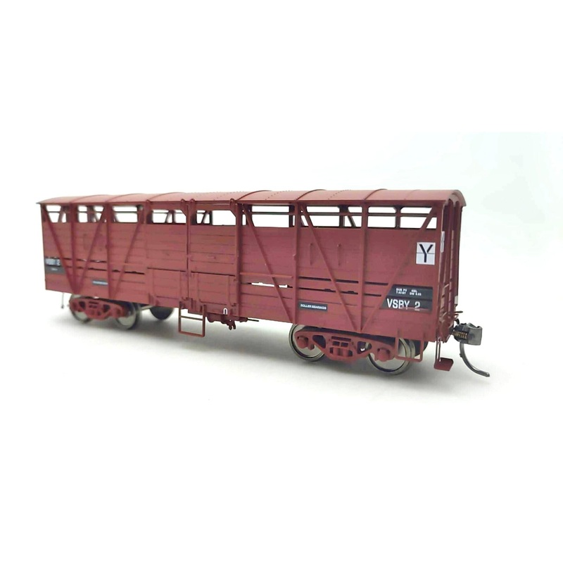 HO Scale VR Cattle Wagon 3-Pack G Contents VSBY2 VSBYlO VSBY15