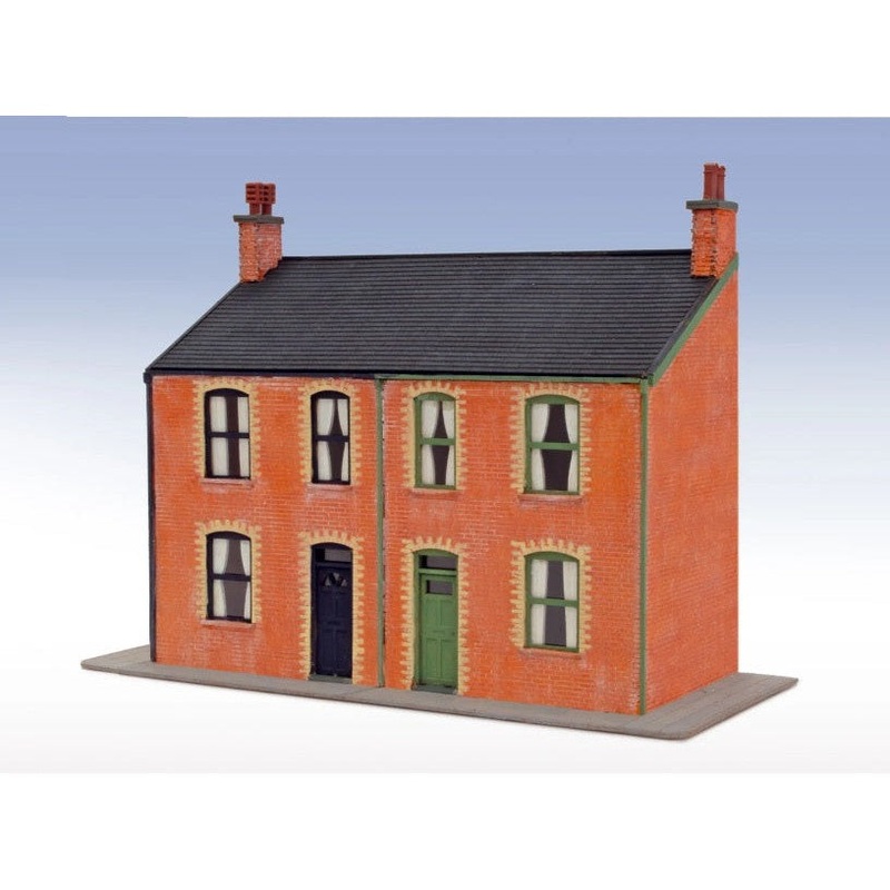 OO/HO Lineside Victorian Low Relief House Fronts  Laser Cut Kit
