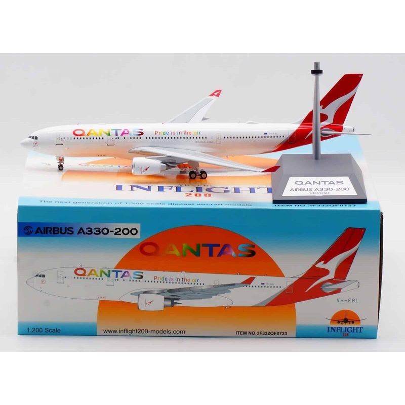 1/200 Qantas Airbus A330-200 VH-EBL “Pride is in the Air”