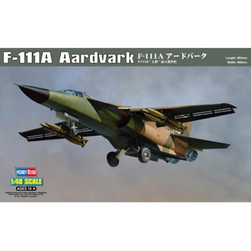 1/48 F-111A Aardvark Plastic Model Kit