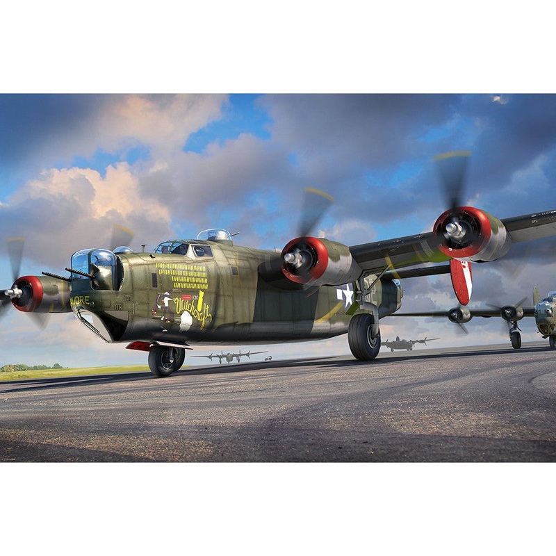 1/48 US B-24J Liberator Plastic Model Kit