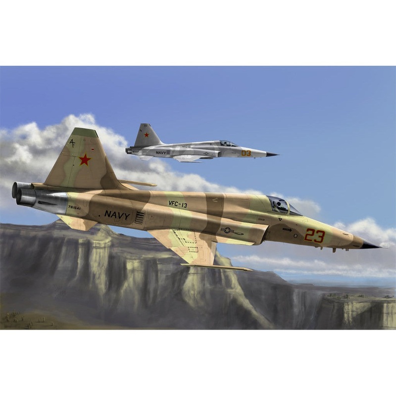 1/72 F-5E Tiger II Fighter – Re-Edition Plastic Model Kit