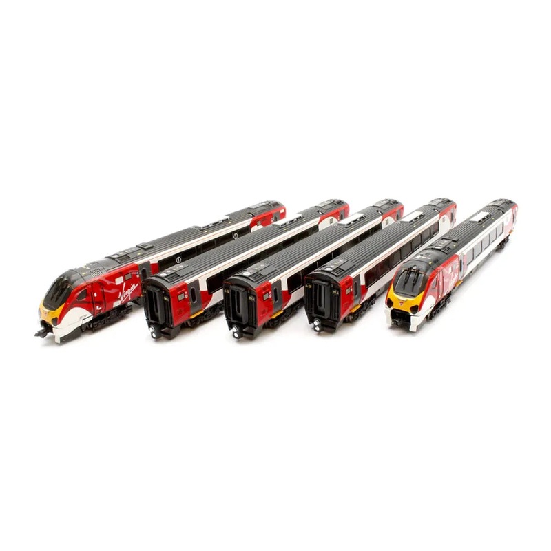 N Class 221 5 Car Set 221101 101 Squadron Virgin New