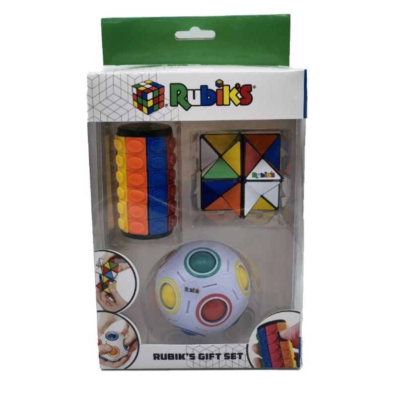 Rubik’s Gift Set Includes Rainbow Ball Magic Star Tower Twister