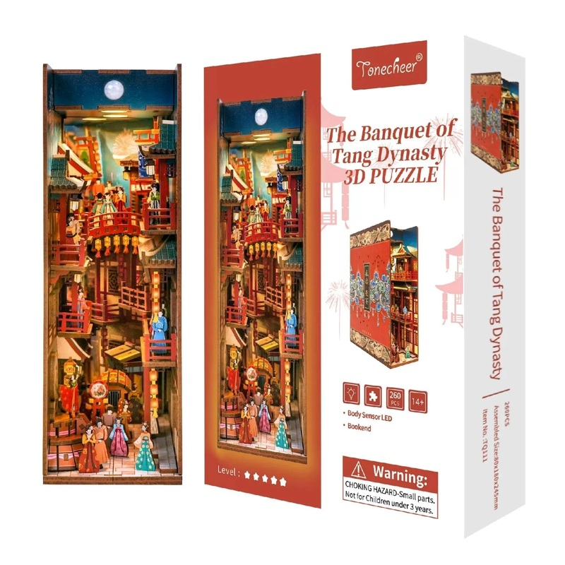 The Banquet of Tang Dynasty Book Nook Kit