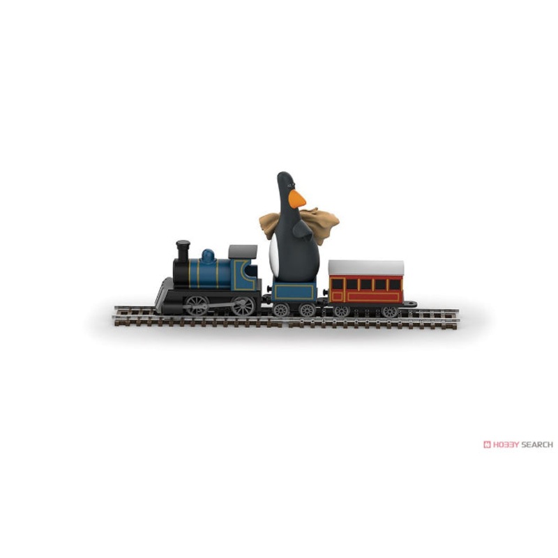 Wallace & Gromit The Wrong Trousers Feathers McGraw & Locomotive