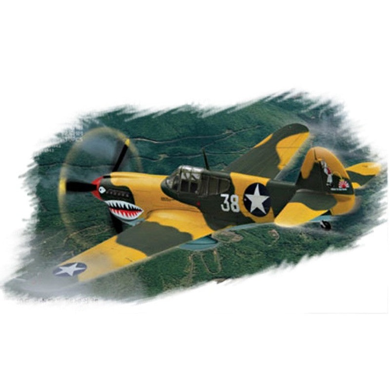 1/72 P-40E “Kitty Hawk” Plastic Model Kit