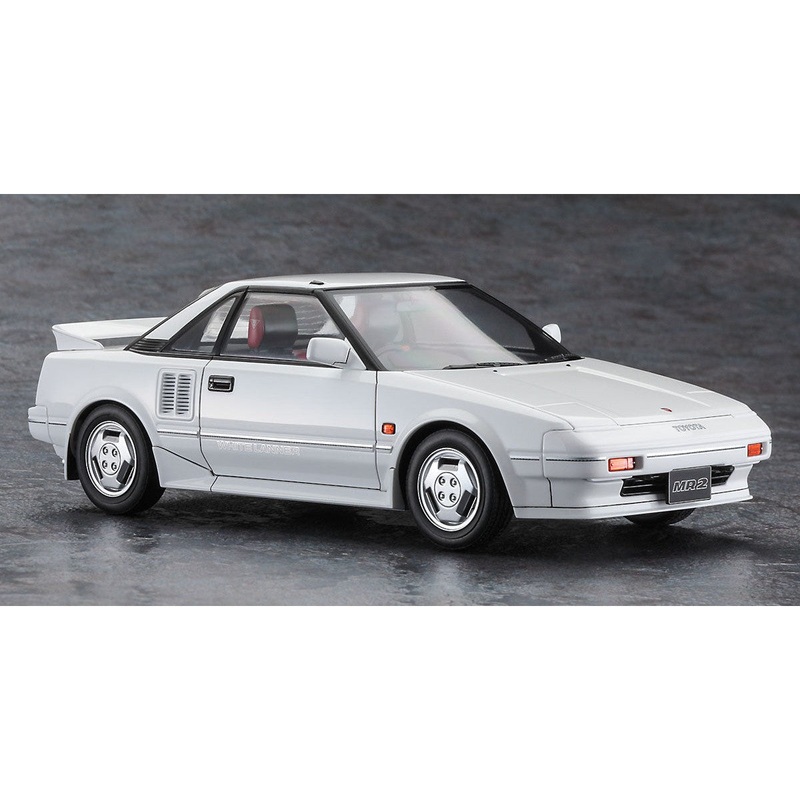 1/24 Toyota MR2 (AW11) Early Version White Lanner