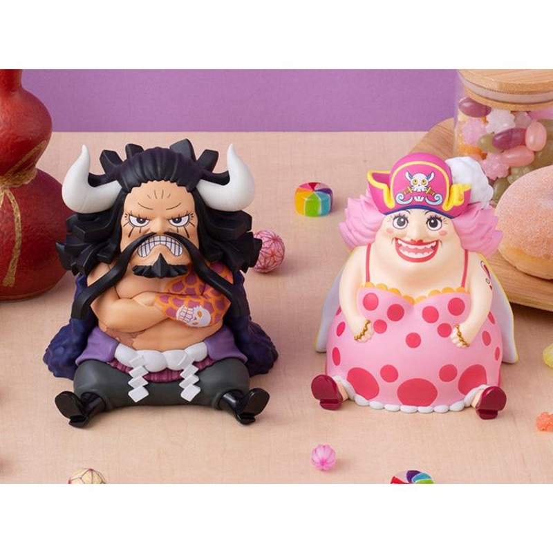 Lookup ONE PIECE Kaido the Beast & Big Mom Set (with Gourd & Semla)