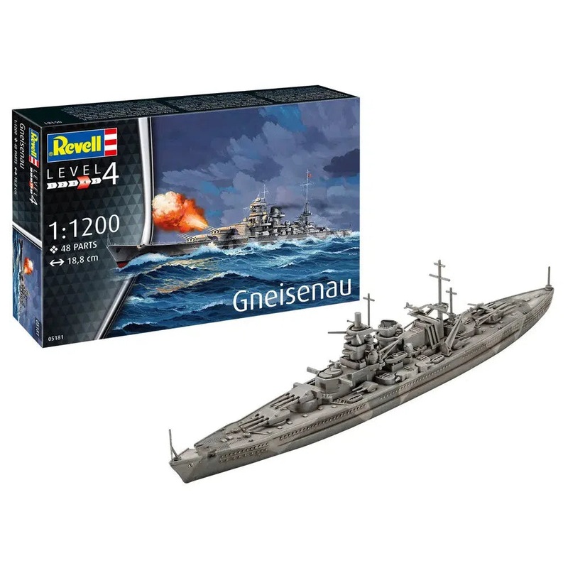 1/1200 Battleship Gneisenau