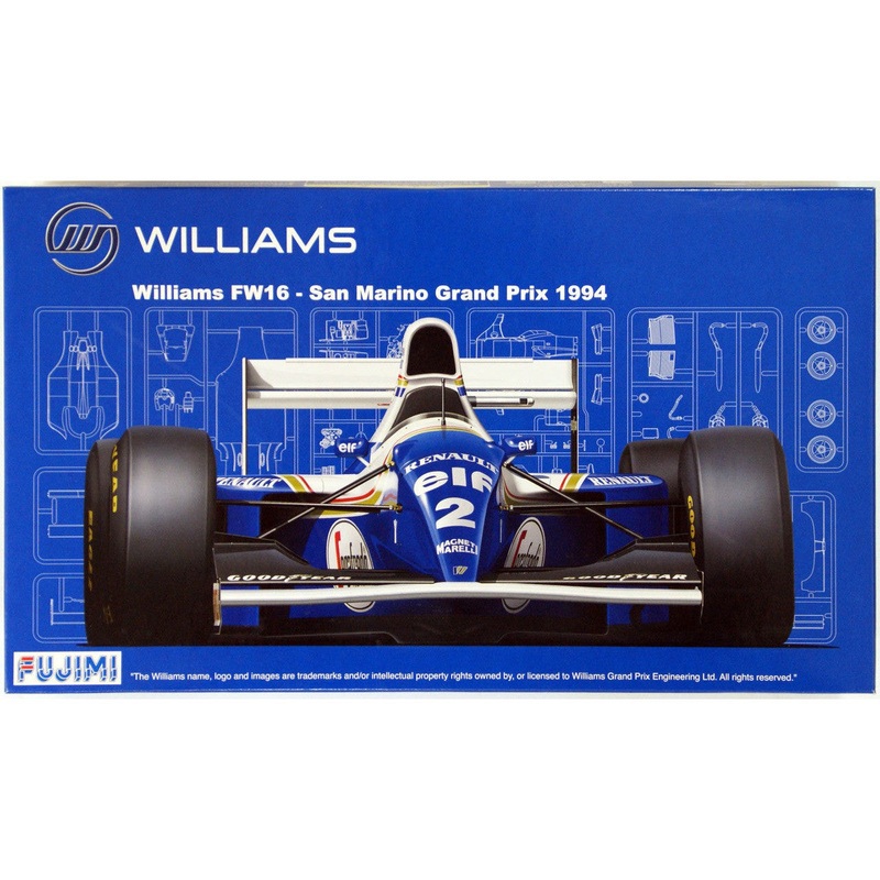 1/20 Williams FW16 – San Marino Grand Prix 1994 (GP-14) Plastic Model Kit