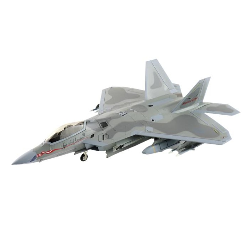 1/72F-22 Raptor “Spirit of America” (Underwing Weapons: 2 x AGM-158 8 x AIM-120 2 x Fuel Tanks)