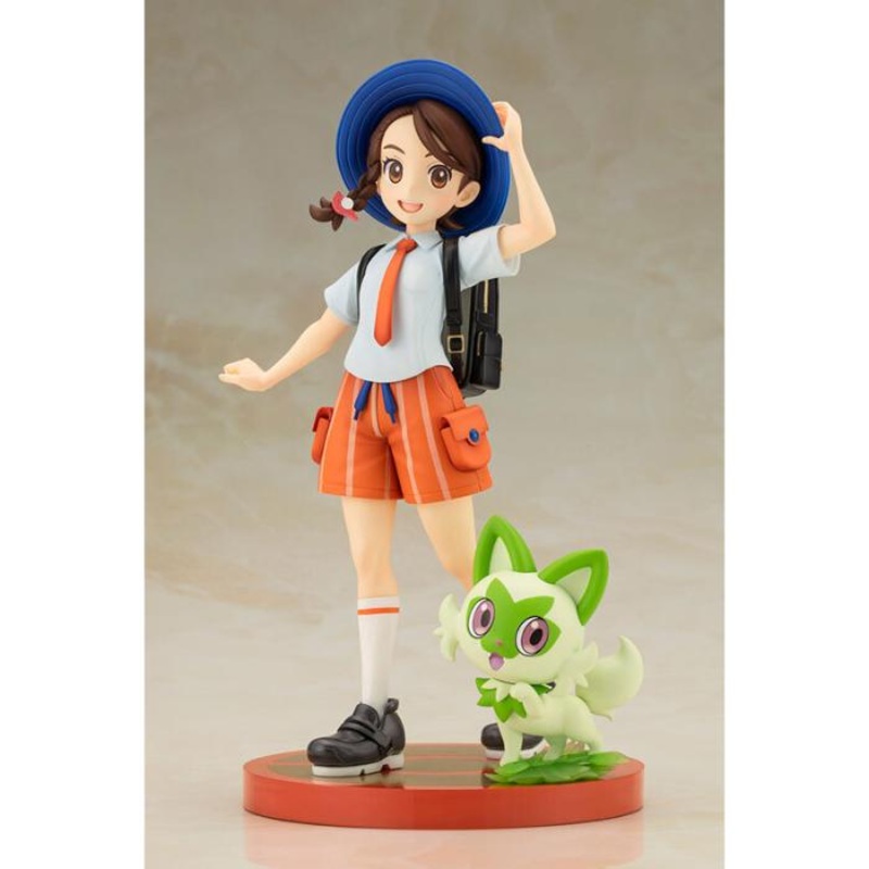 1/8 Pokemon Juliana with Sprigatito Artfx J Statue