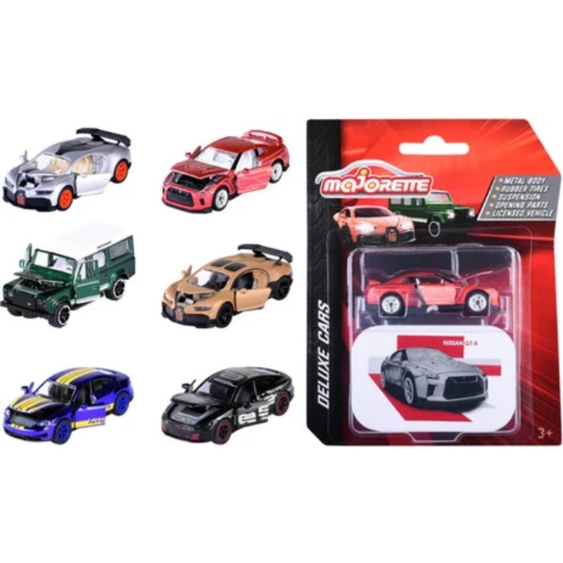 Deluxe Cars with Tin 1pc