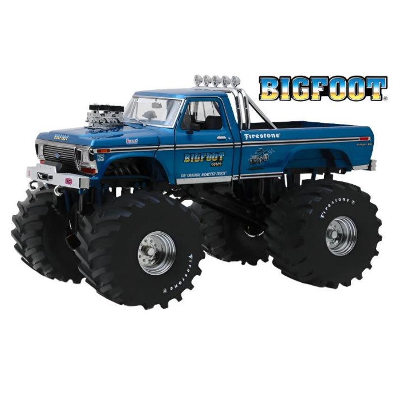 1/18 Bigfoot #1 1974 Ford F-250 Monster Truck with 66″ Tyres Kings of the Crunch