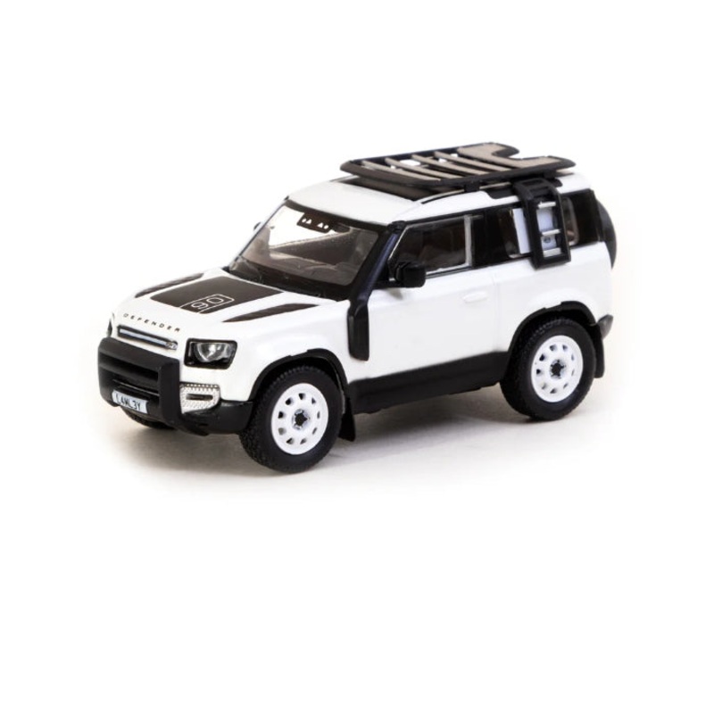 1/64 Land Rover Defender 90 White Metallic – Lamley Special Edition