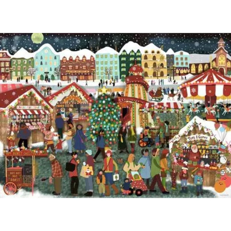 1000pc Christmas Market Puzzle