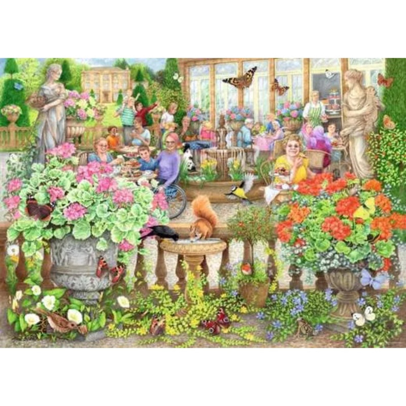 1000pc Cosy Caf No.2 The Orangery Caf Puzzle