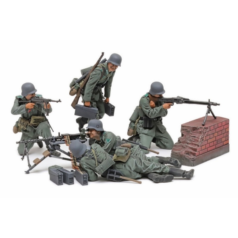1/35 German Machine Gun Team Mid-WWII