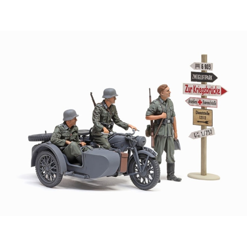 1/35 KS600 Motorcycle and Sidecar