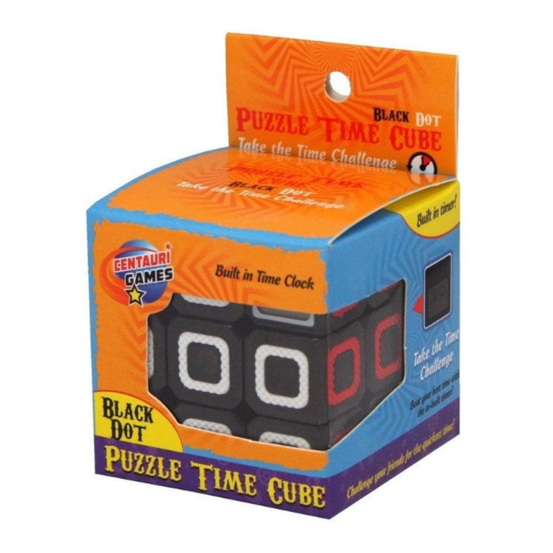 Cube Timer Puzzles – Black Dot
