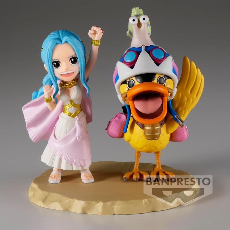 One Piece World Collectable Figure Log Stories-Nefeltari Vivi & Karoo