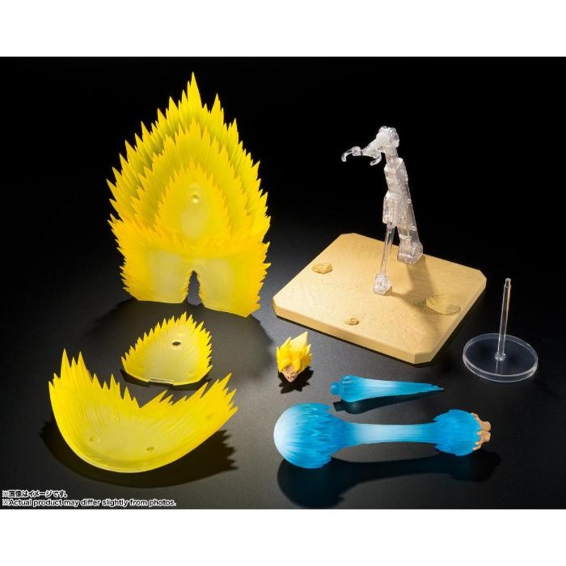 S.H.Figuarts Super Saiyan Son Gokus Effect Parts Set-Teleport Kamehameha-