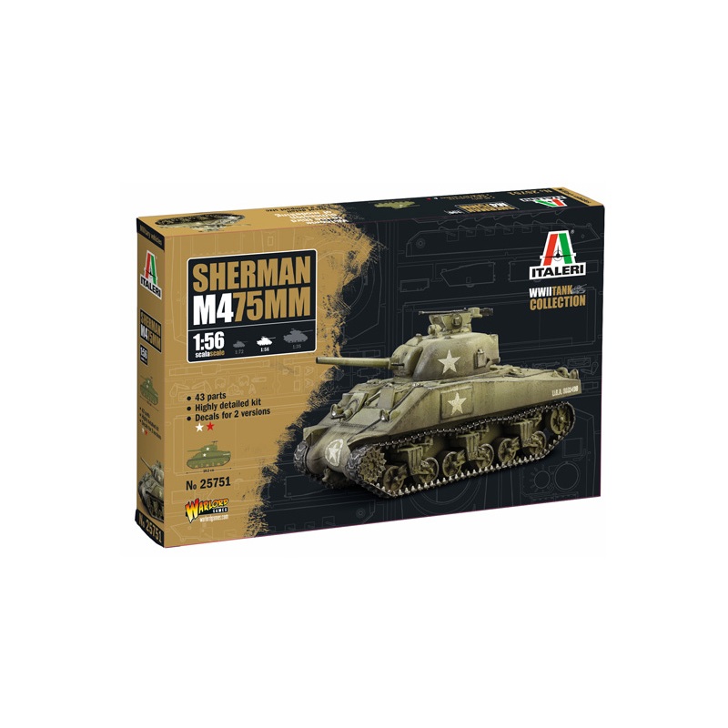 1/56 M4 Sherman 75mm