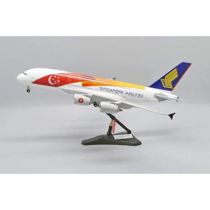 1/200 Singapore Airlines Airbus A380 “SG50” Reg: 9V-SKJ with Stand