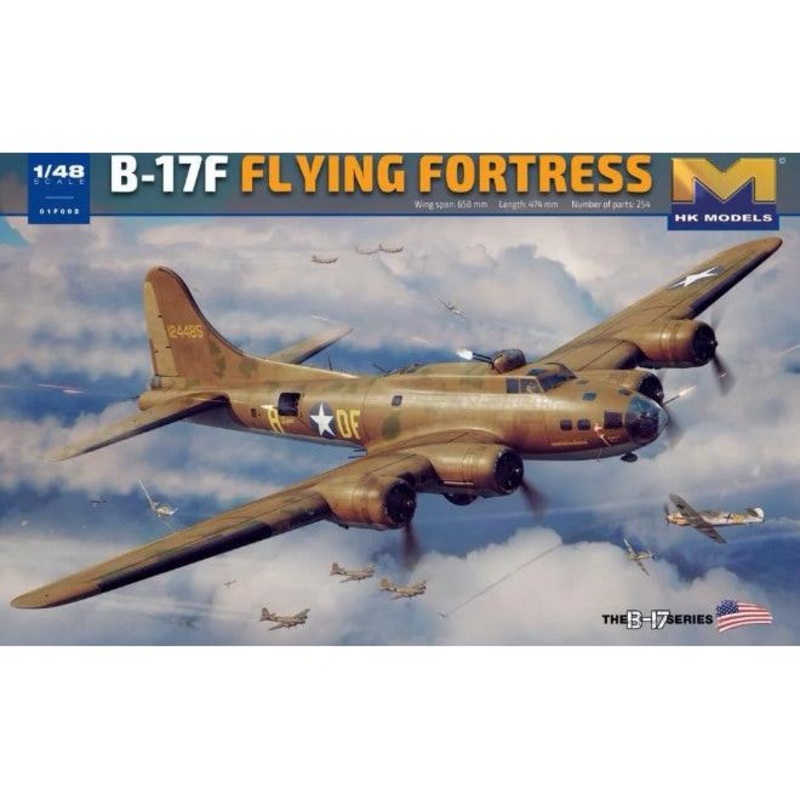 1/48 B-17F Flying Fortress Plastic Model Kit