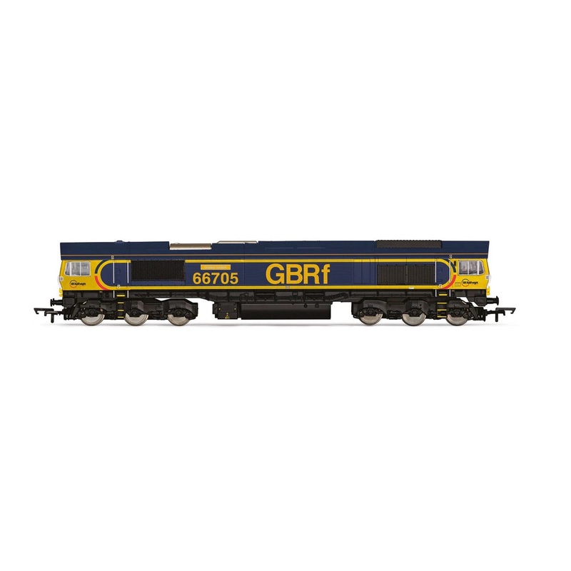 OO GBRF Class 66 CO-CO 66705 “Golden Jubilee” – Era 9 Locomotive
