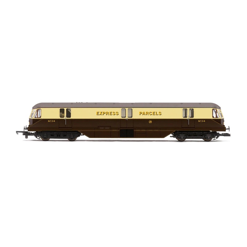 OO Railroad Plus GWR BO-BO No. 34 Parcels Car – Era 3 Locomotive