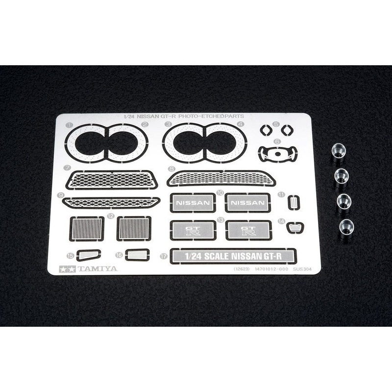 1/24 Nissan GT-R Photo-Etched Parts