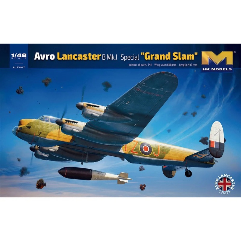 1/48 Avro Lancaster B Mk.1 Special “Grand Slam” Plastic Model Kit